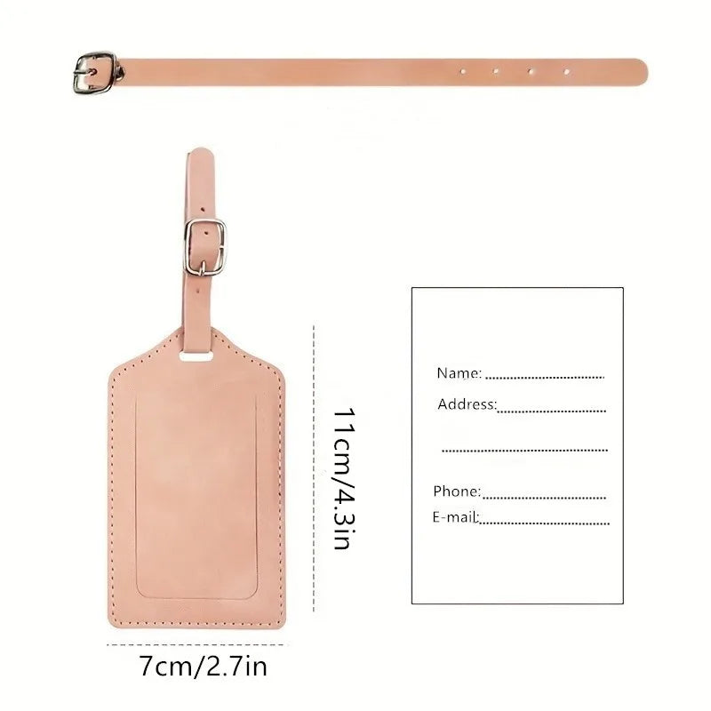 Luggage Tags for Suitcases Baggage Tags with Privacy Protection, Travel Essentials Luggage Accessories
