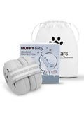 2 in 1 Baby Earmuff Mini-headset Adjustable Noise-proof Ear Protection Kids' Outdoor Sleep and Airplane Anti-noise Earmuffs