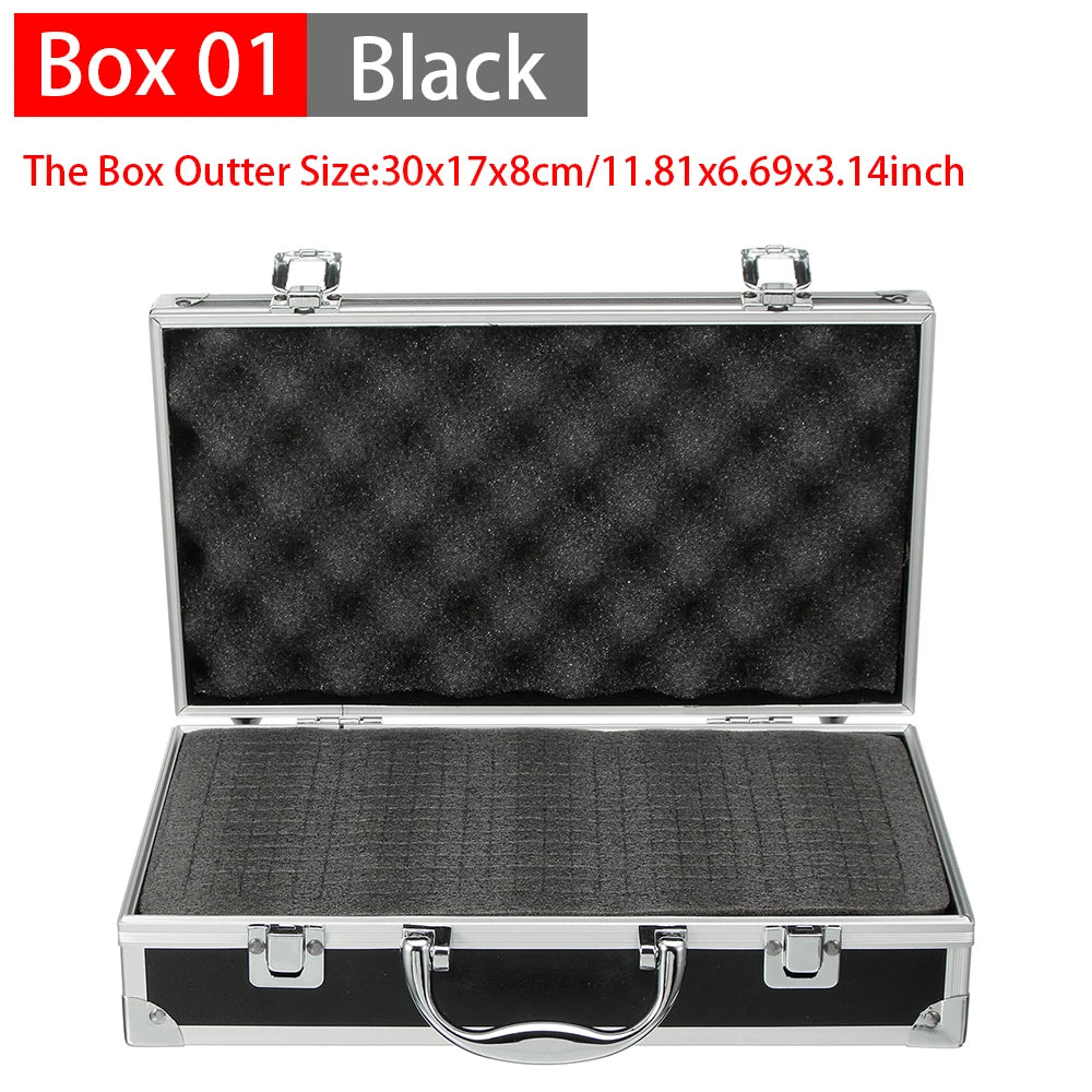 Aluminum alloy Tool Case Outdoor Vehicle Kit Box Portable Safety Equipment instrument Case Suitcase Outdoor Safety Equipment