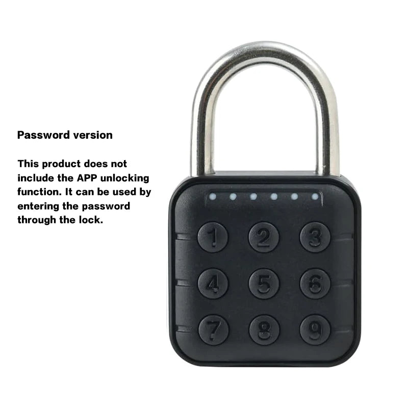 CDOK SY12 smart padlock, IP65 waterproof, suitable for school/gym lockers, suitcases, eliminating the trouble of carrying keys