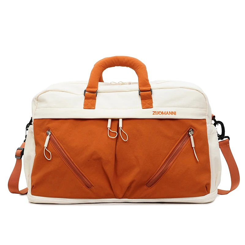 Sports Duffels Bag Travel Handbag Independent Shoe Compartment Suitable for Sports Fitness Travel Weekend Stays Business Travel