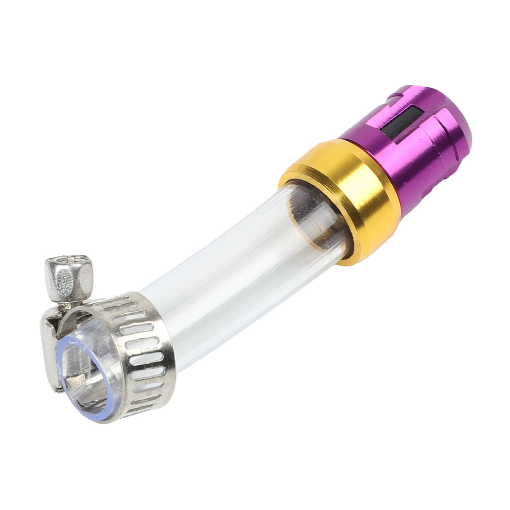 1pc Motorcycle Accessories Air Filter Drain Pipe Aluminum Alloy Head