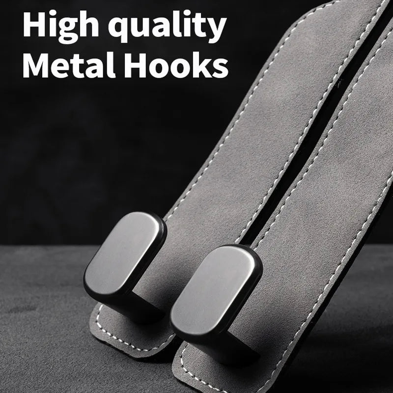 2 in 1 Car Hook For Car Rear Seat Back Hooks Headrest Hanger Clip Universal Double Hooks