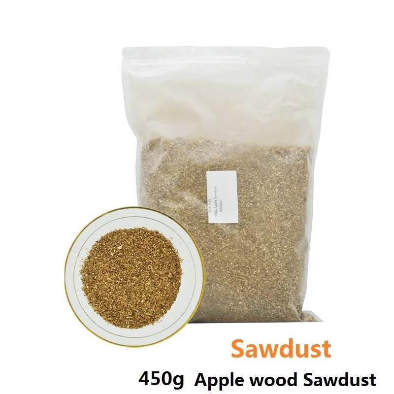 125g-450g Natural Apple Wood Pellets for Smokers Wood BBQ Pellet Barbecue Chunks Pieces Grills BBQ Bake Roast Bacon Meat Fish