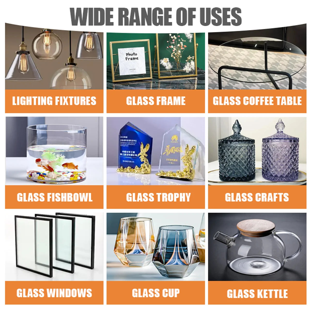 435 Extra Strong Super Glass Glue Upgraded Version Cyanoacrylate Quick Dry Instant Strong Bond Adhesive For Glass, Mirror, and Porcelain Restoration, Screen Vase Window Seconds Bond 20g.