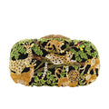 Forest Safari Animal Clutch, 3D Embossed Wildlife Evening Bag for Women. OEM Custom Jungle Theme Purse, Low MOQ Wholesale from F