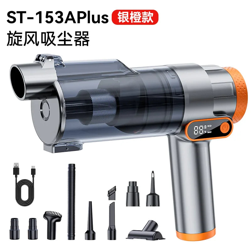 Cordless Wireless Car Vacuum Cleaner, Powerful Handheld Mini Vacuum, Portable Rechargeable Vacuum Cleaner for Car Home Dual Use