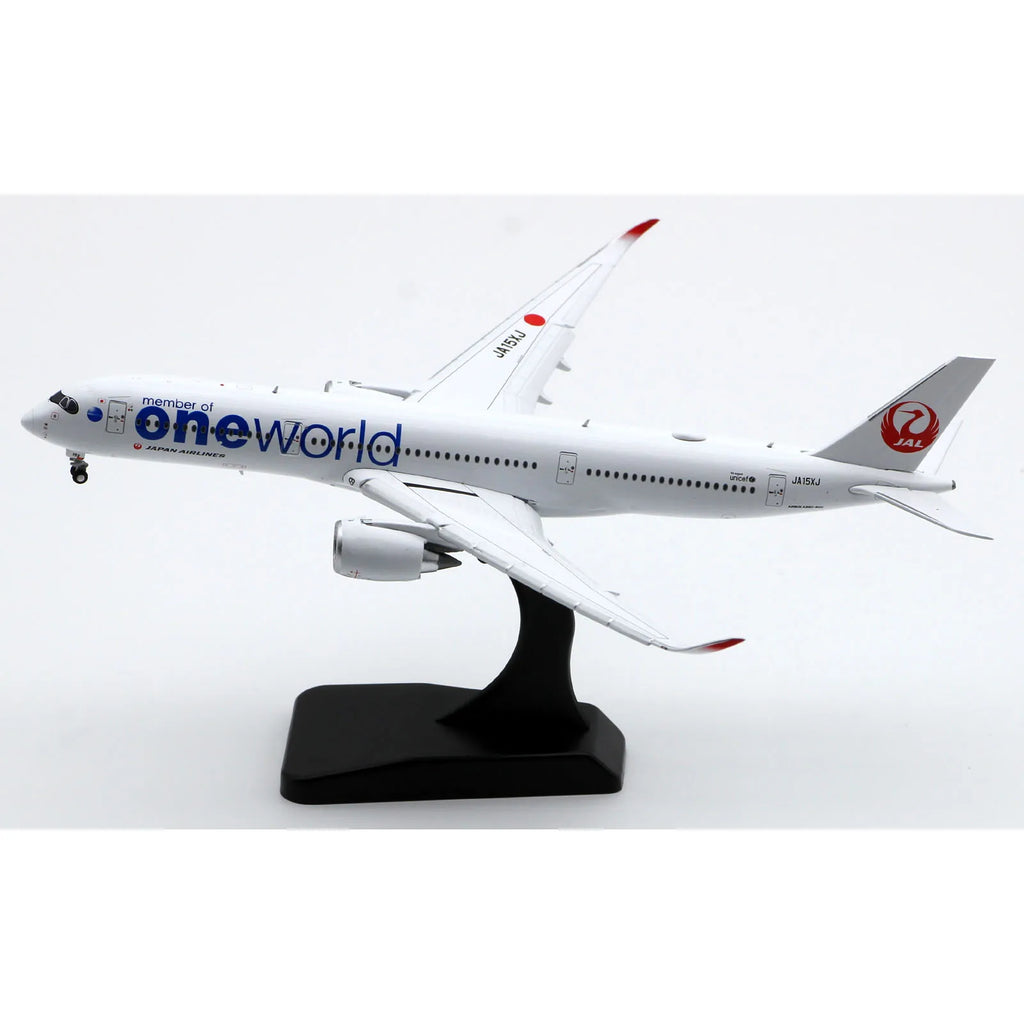 SA4003A Alloy Collectible Plane JC Wings 1:400 Japan Airline JAL Airbus A350-900XWB Diecast Aircraft Jet Model JA15XJ Flap Down
