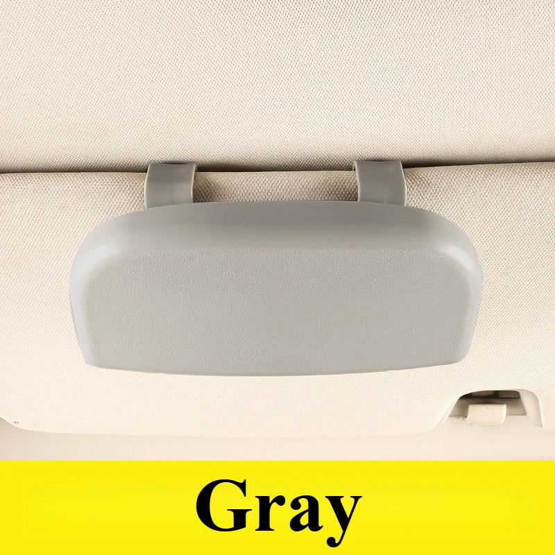 Car Glasses Box Portable Car Sunglasses Holder Anti-scratch Protection Glasses Holder Eyeglass Case Sun Visor Car Lenses Holder