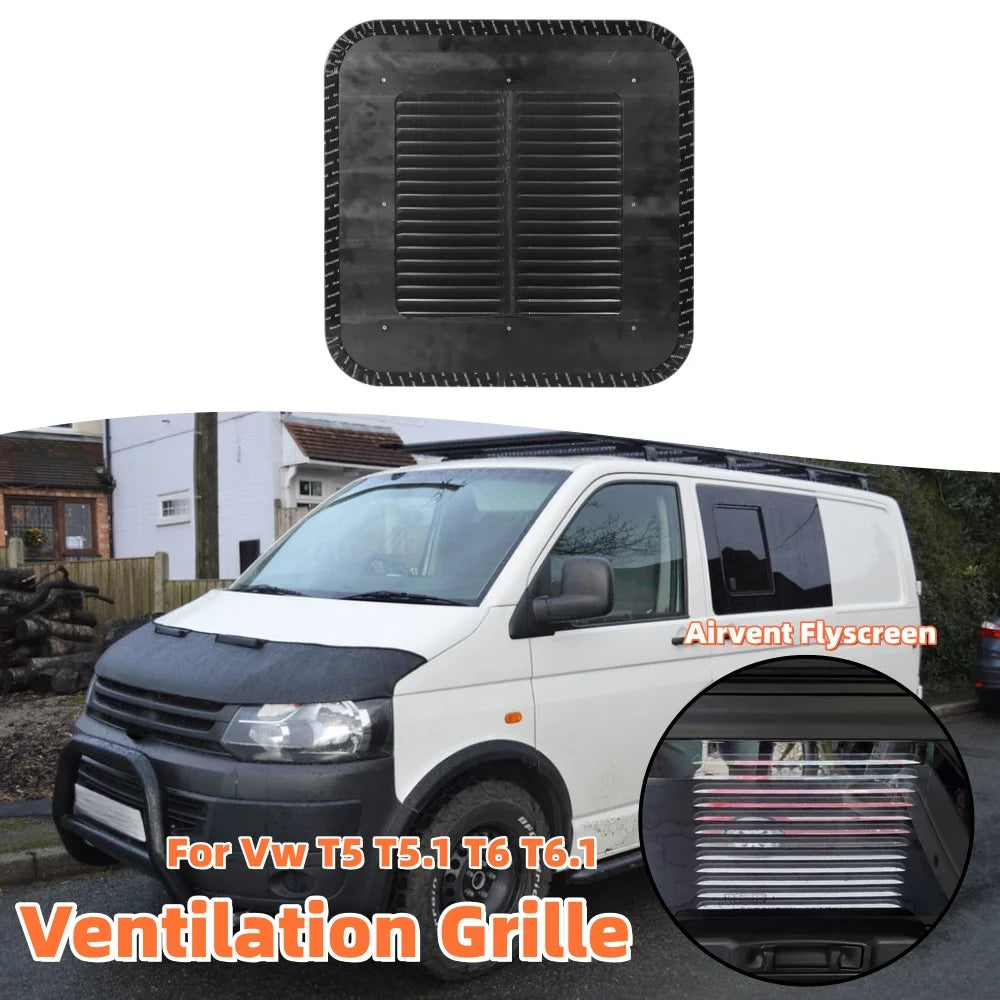 RV Window Passenger Ventilation Grille Airvent Flyscreen Sliding Side For Vw T5 T5.1 T6 T6.1 Car Window Anti-Theft Mosquito Net