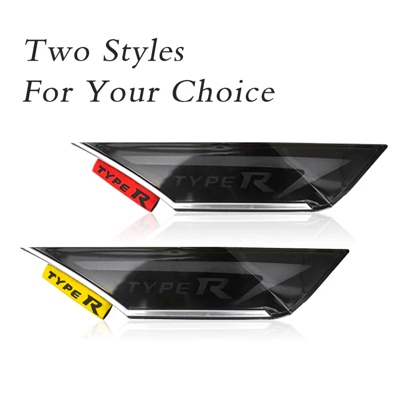 2 PCS Car Lights Daytime Running Light For Honda Civic Marker Side Lamp 10th Gen 2016-2021 Hatchback Type R Si Turn Signal Light