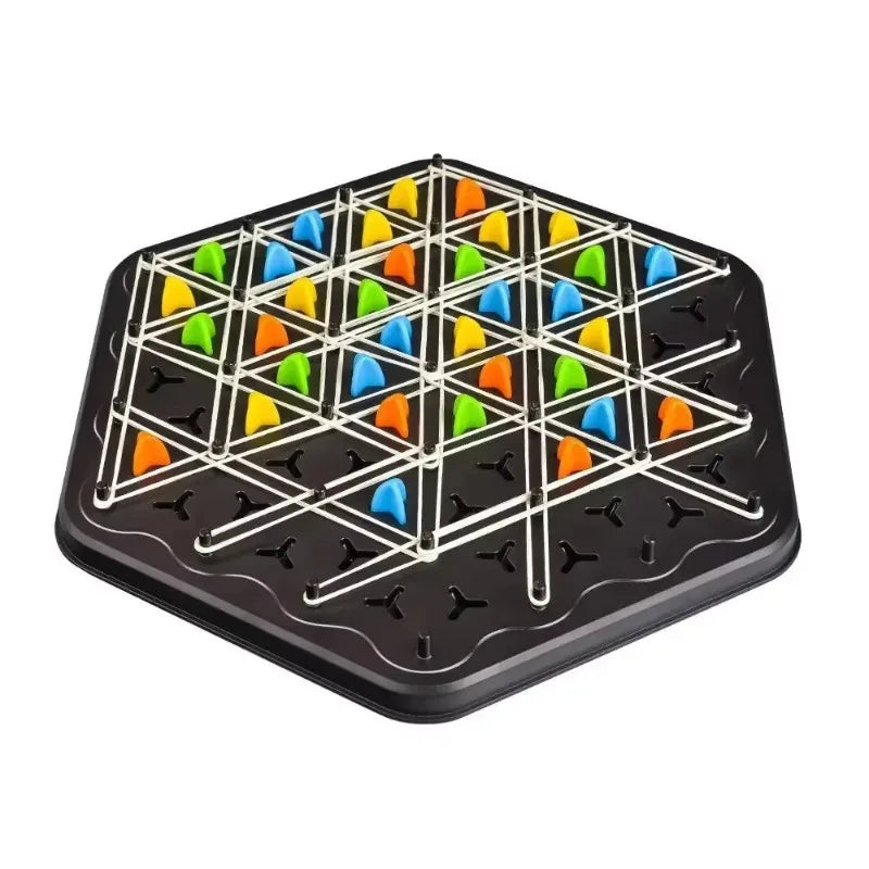 Triangle Chess Splendor Duel Board Game Strategy Game for Kids and Adults Fun Family Game Logic Chess Track Tables Game