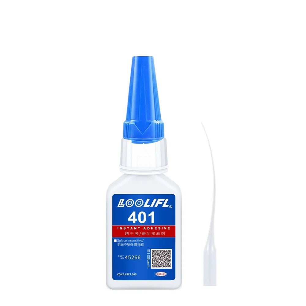 Super Glue with a Curing Time of 2-5 Seconds - Strong Adhesive, Permanent Fabric Adhesive, Used for Repairing and DIY | Shoes20g