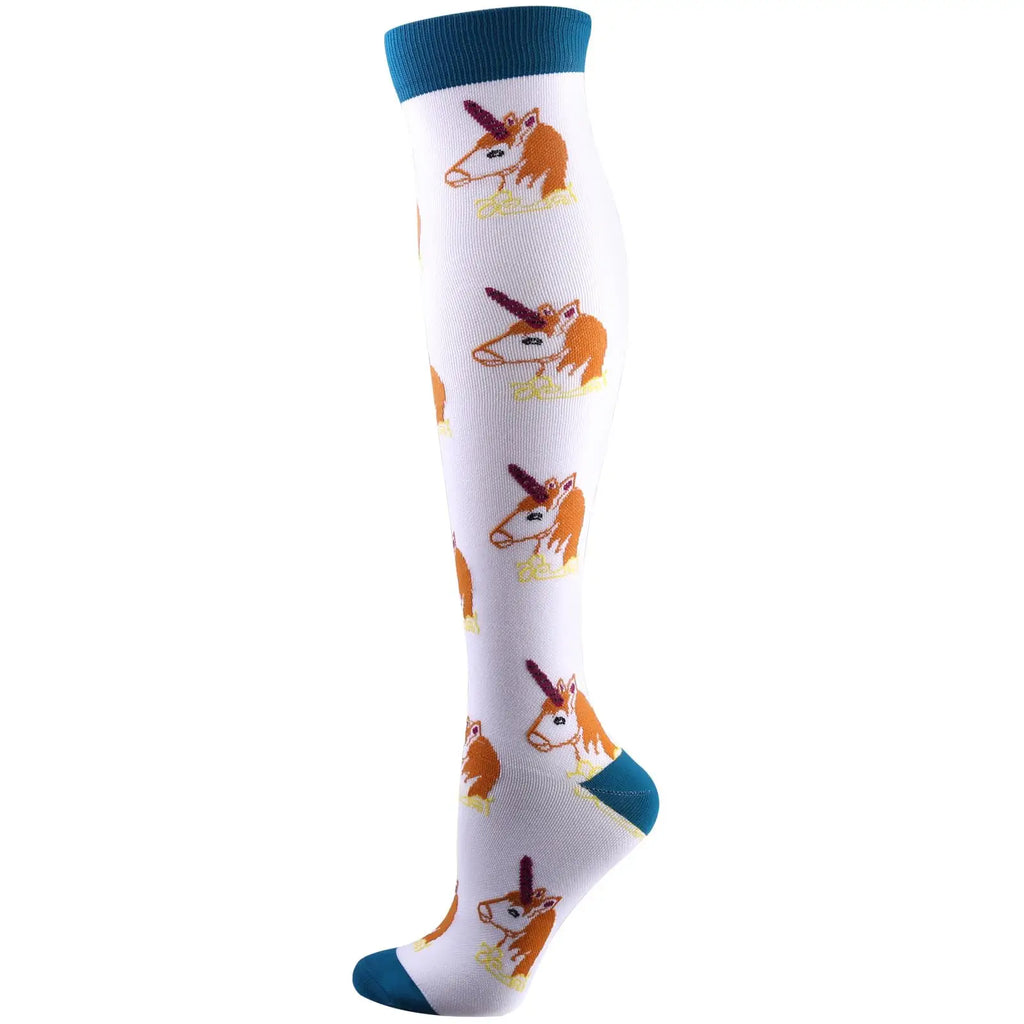 58 Styles Compression Socks Fit For Men Women Nurse Medical Edema Diabetes Varicose Veins Running Hiking Breathable Sports Socks