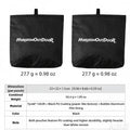 [HODR] Ultralight Thermal Pouch 20 g | Bubble-Foil Insulated Food Bag | Tyvek® Shell Insulated Pouch Small
