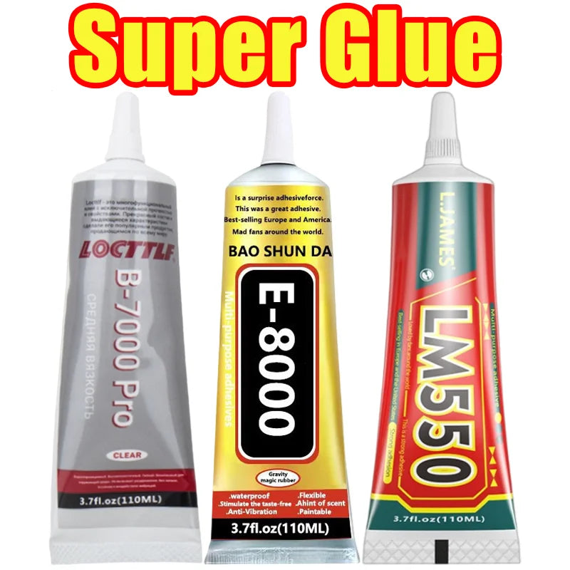 Multi-size Phone Screen Repair Glue Flexible Frame Sealant Anti-warping Universal Waterproof Adhesive for Mobile Phone Fixing Ho