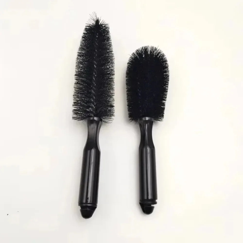For Car Cleaning Tools Car Wheel Tire Wash Cleaning Brush Car Rim Scrubber Cleaner Duster Handle Tyre Cleaning Detailing
