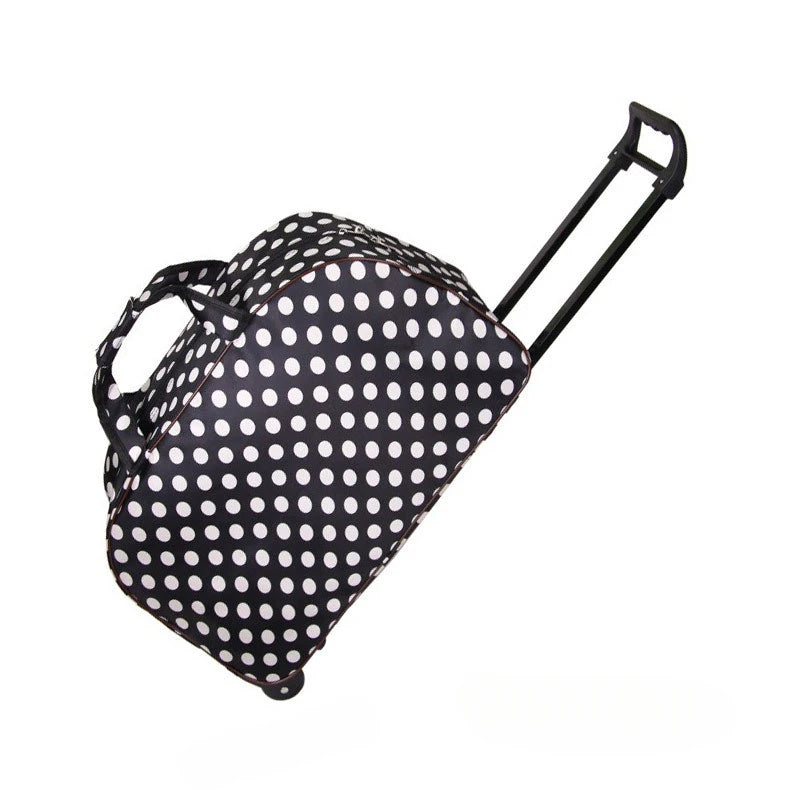 Travel Trolley Bag With Wheels Business Rolling Luggage Wheeled Bag Trolley Suitcase Waterproof Fashion Men Women Travel Bags