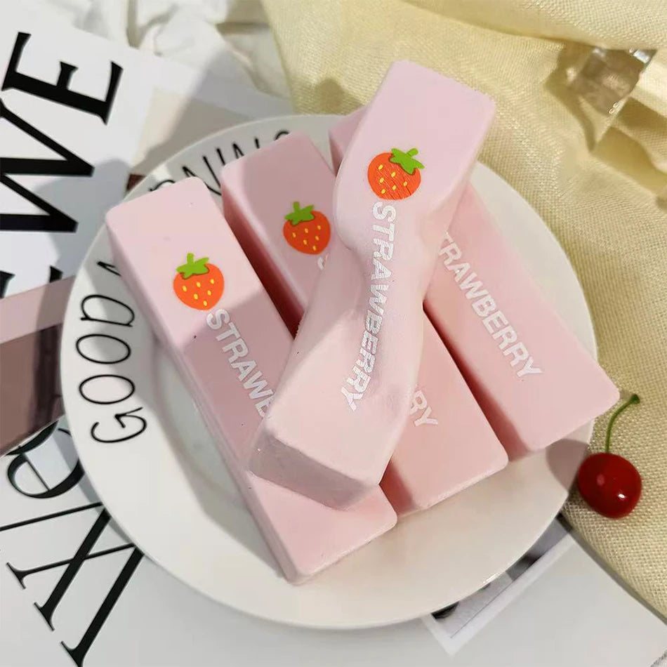 3 Styles Squishy Toy Butter Stick  Slow Rising Squeeze Toy Butter Bar Brick Fidget Toy Anti Stress Release Hand Relax Gift