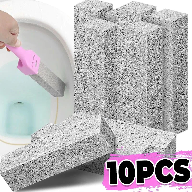 10/1Pcs Pumice Stone Cleaning Stick Powerfully Cleans Seat Toilet Limescale Rust Stain Dirt Removal Brush Kitchen Sink Washing