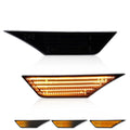 2pcs Flowing Amber Turn Signal Side Marker Light For Honda Civic 10th Gen Sedan Hatchback Repeater Indicator 2016 2021