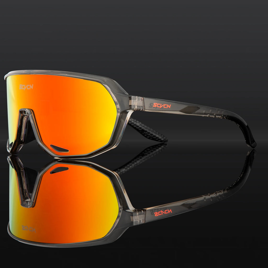 SCVCN HD Hiking Sunglasses Stylish Outdoor Sports Glasses for Cycling Running and Rock Climbing UV-Protective Driving Sunglasses