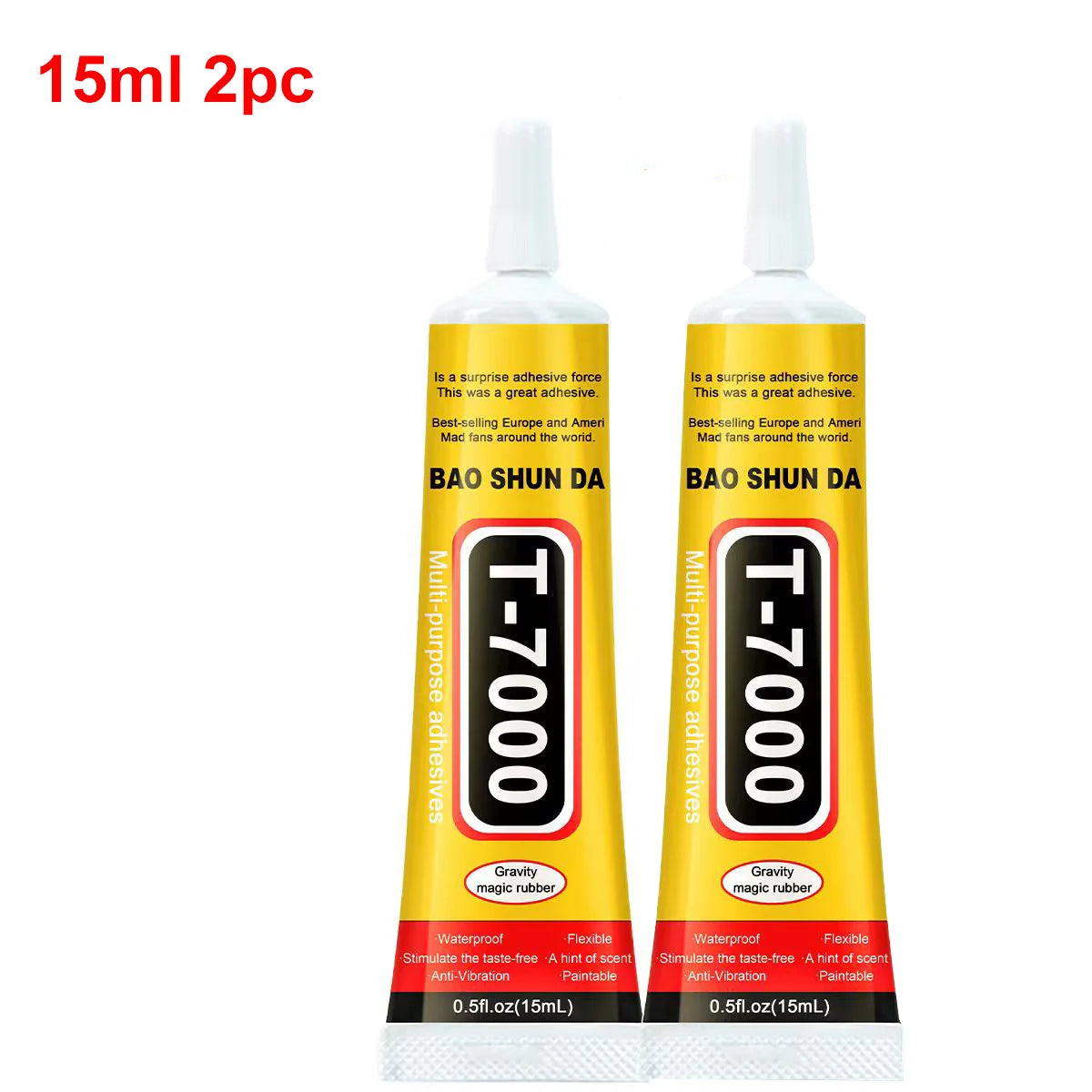 T7000 Electronic Component Repair Glue High-Strength Black Cellphone Tablet DIY Adhesive, T-7000 Super Strong Liquid Adhesive