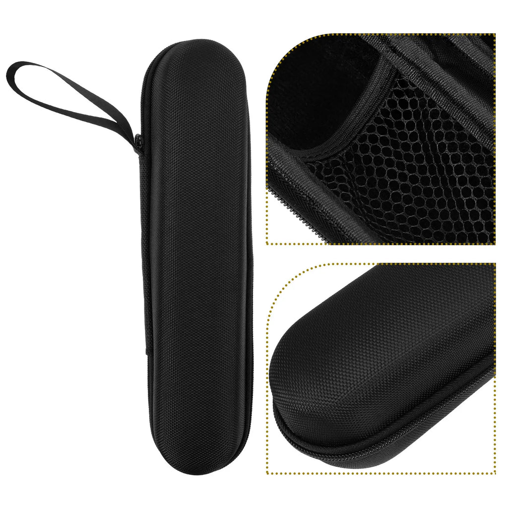 Electric Toothbrush Travel Case Waterproof Portable Storage Box for Sonic Rechargeable Toothbrushes with Mirror Compartment