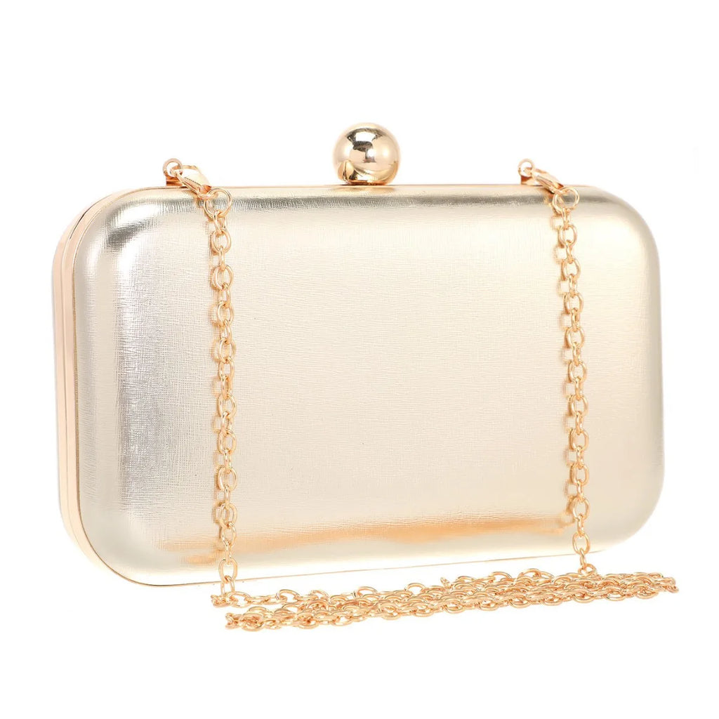 retro clutch , dinner bag, hard messenger bag, wind metal box bag.