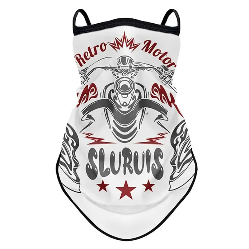Motorcycle Sunscreen Mask Summer Riding Cooling Sports Headscarf Outdoor Hiking Fishing Anti-UV Quick-Drying Mask Neck Cover