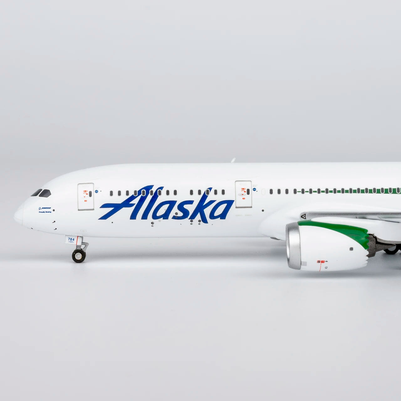 55162 Alloy Collectible Plane Gift NG Models 1:400 Alaska Airlines "Dreamliner"  Boeing B787-9 Diecast Aircraft Jet Model N784HA