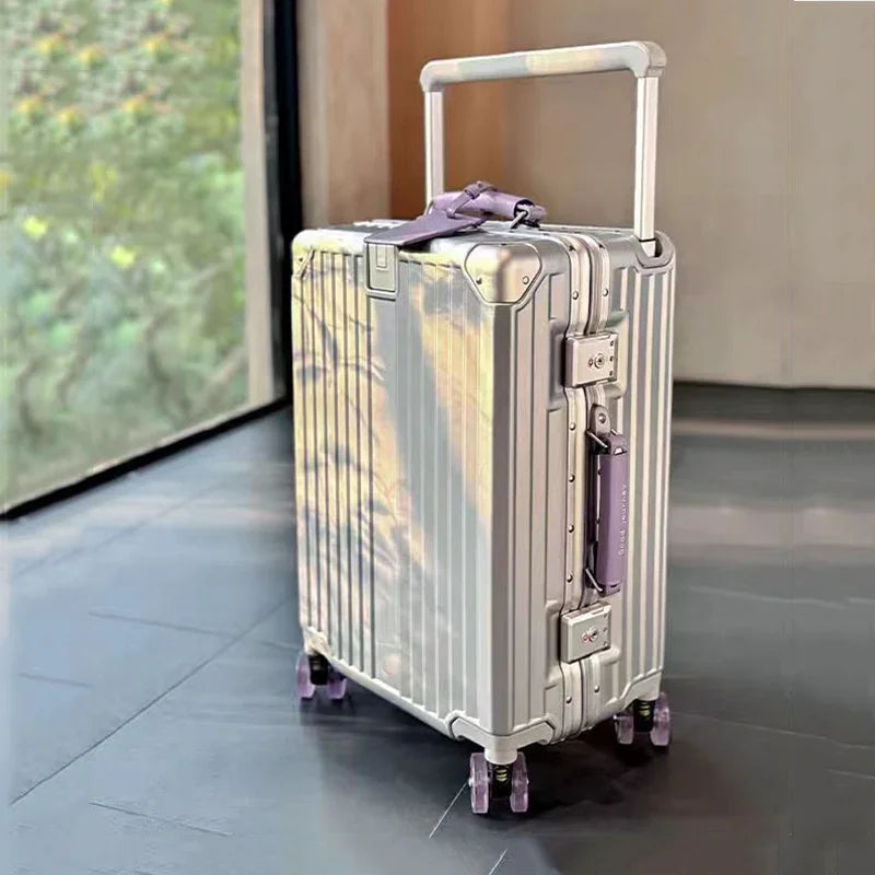 ABS+PC Suitcase New Ladies 24"26"28"30 Inch Large Capacity Trolley Case 20" Men Boarding Box Carry-on Travel Luggage