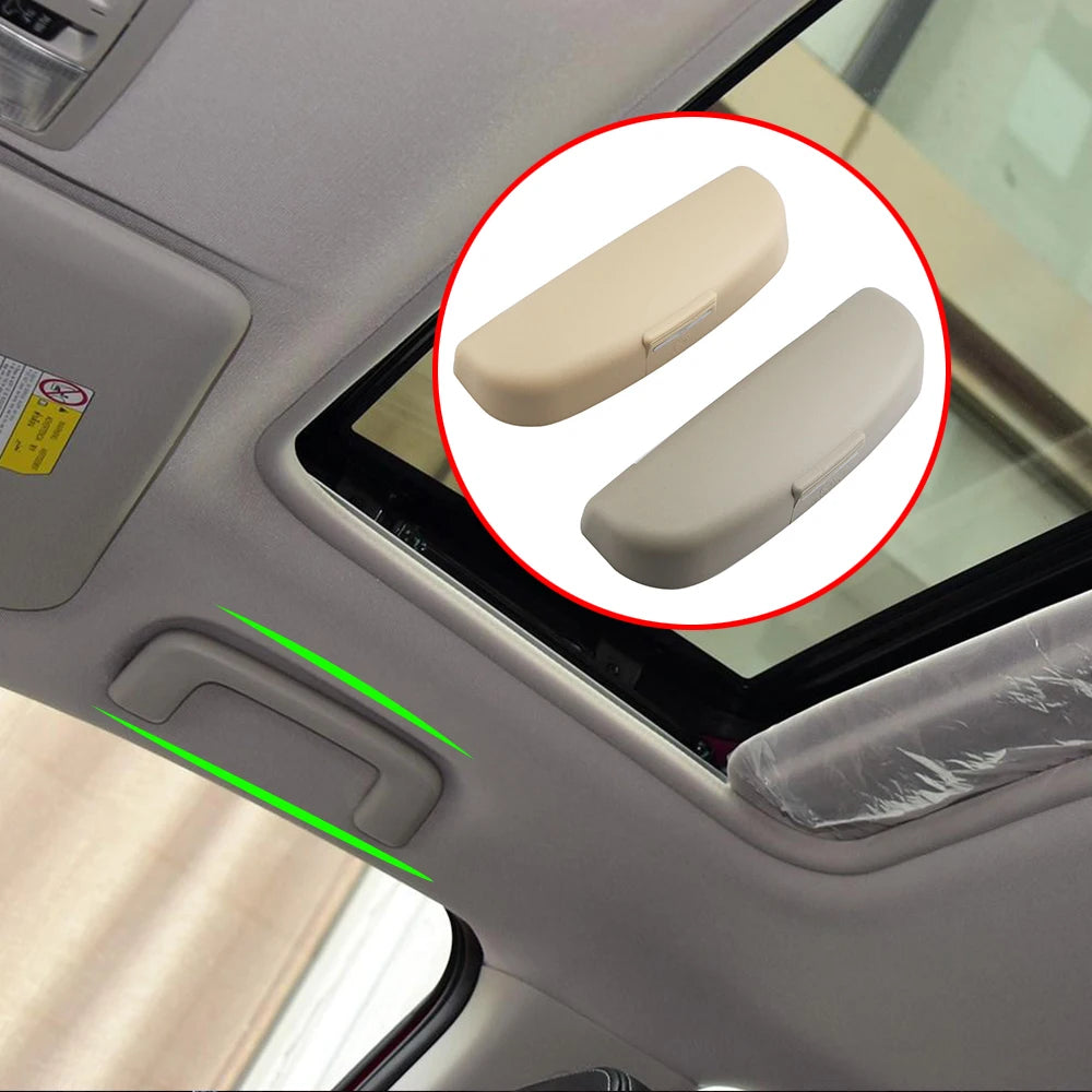 Car Sunglasses Holder Case Glasses Storage Box for Mitsubishi Lancer 10 9 Asx Outlander Pajero Sport Eclipse Cross Accessories