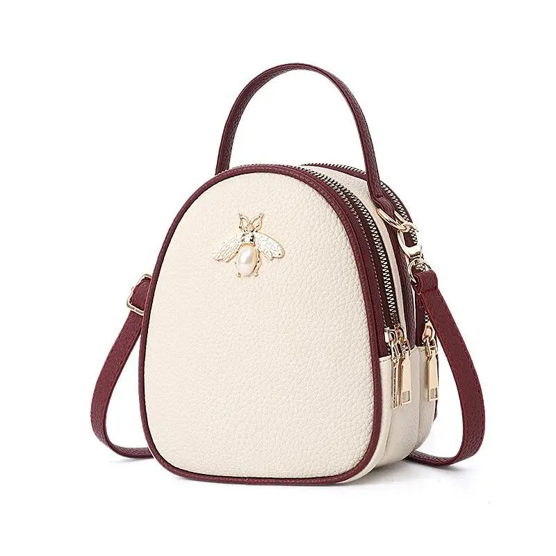 Summer New Ins Super Hot Bag for Women 2025 New Bee Bag for Girls Mini Chain Crossover Bag