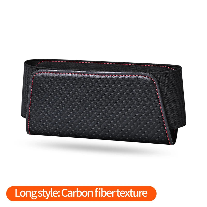 Car Glasses Organizers Pocket Bags Leather Car  Adhesive Storage Box Collecting Bag Cards Phone Key Sticky Pouch In Car Interior