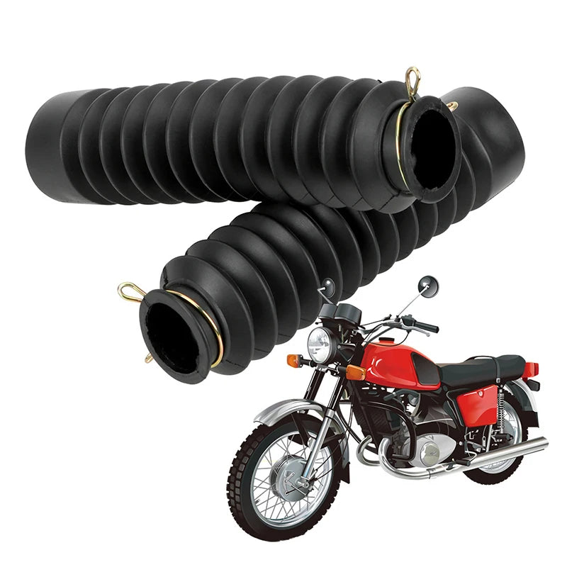 Motorcycle Universal Front Fork Cover Boot Shock Absorber Protector Sleeve Dust Guard For Motocross Off Road Pit Dirt Bike