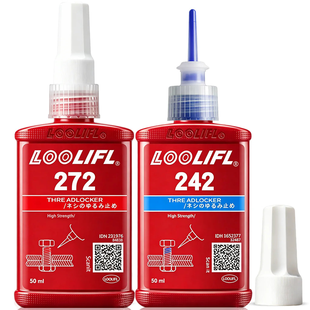 242 272 50mlThreadLocker Screw Glue Quickly Cured Thread Locking Agent Anaerobic Adhesive Corrosion-Resistant Anti-LooseningGlue
