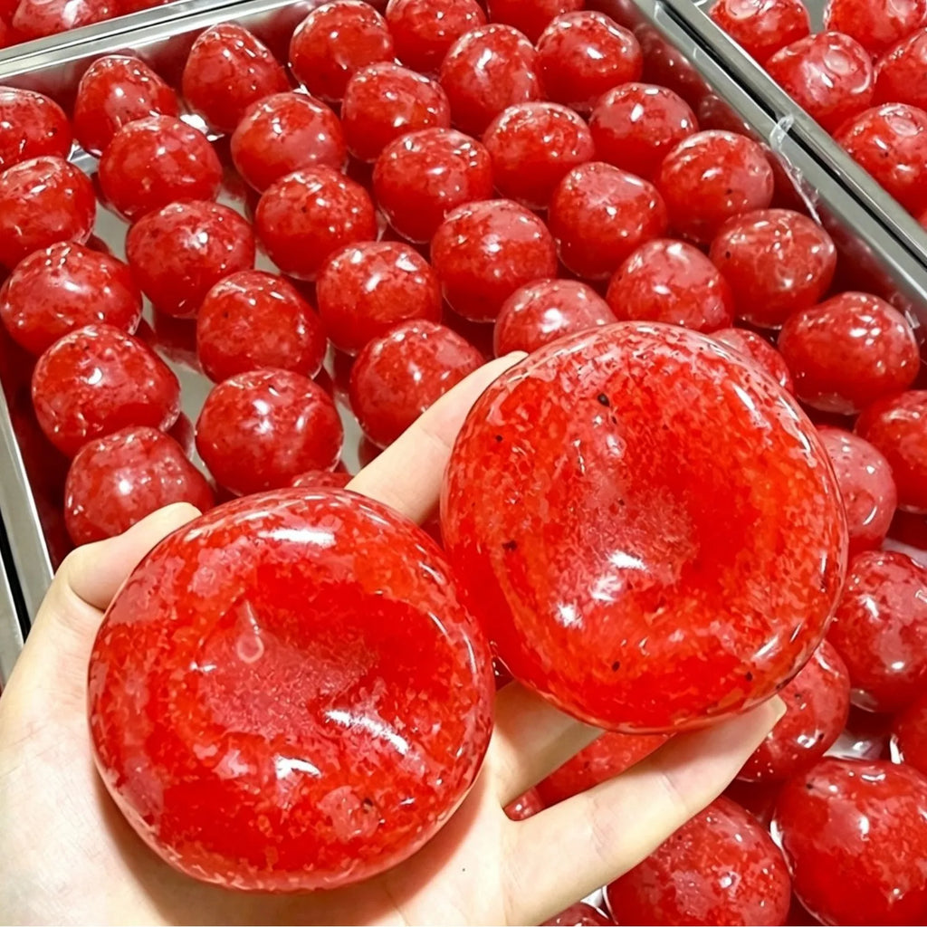 Handmade Watermelon Slushy Squishy Toy Soft Slow Rebound Stress Relief Squeeze Toy Realistic Fruit Simulation Model Adult Gift