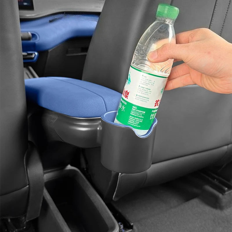 For BYD Seagull Dolphin Mini Surf Center Console Armrest Rear Cup Holder Rear Seat Drinks Storage Holder Interior Accessories