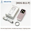 MOSLIGHTING Personal Self Defense Alarm 150db for Girl Women Security Alarm with SOS Lighting Anti-wolf Keychain Emergency Alarm