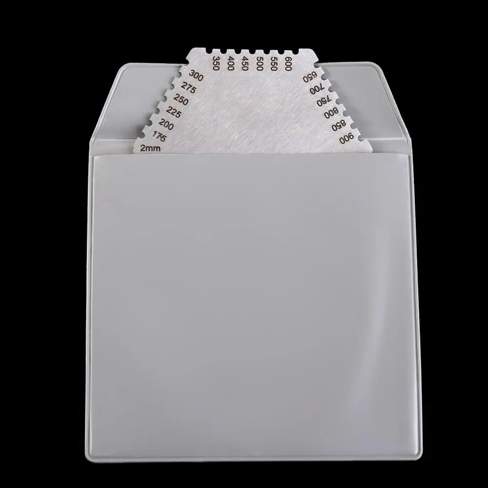 Paint Coating Hexagon Wet Film Comb High Precision Hexagonal Wet Diaphragm Thickness Gauge 25-3000um Stainless Steel