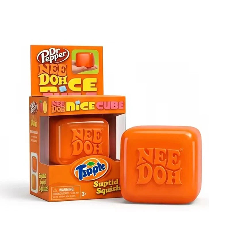 2026New Needoh Nice Cube Sensory Stress Reliever Fidget Tool for Anxiety & Focus Desk Sensory Cube for Adults & Kids