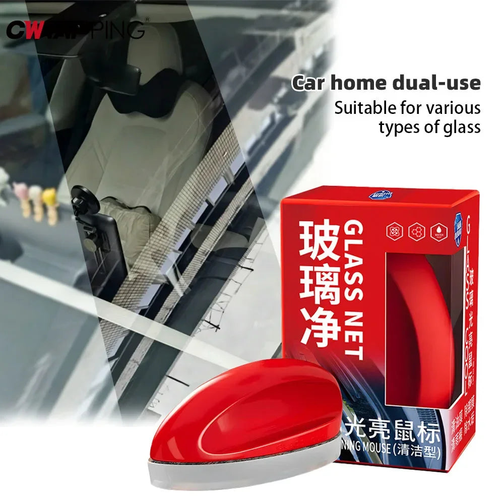 Car Glass Oil Film Remover Glass Polishing Compound Windshield Cleaner Car Glass Polishing Clear for Car Detailing Clean Tools