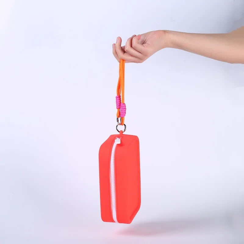 Clutch Bag Silicone Case Makeup Bag Ladies' Exclusive Fashion New Style Storage Bag Festive Gift
