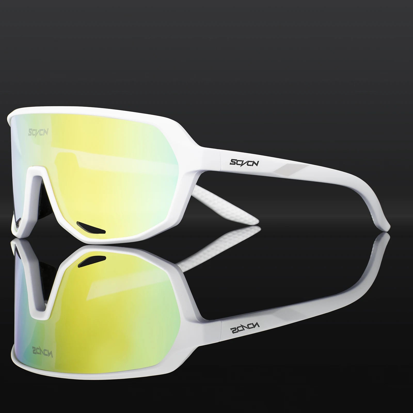 SCVCN HD Hiking Sunglasses Stylish Outdoor Sports Glasses for Cycling Running and Rock Climbing UV-Protective Driving Sunglasses