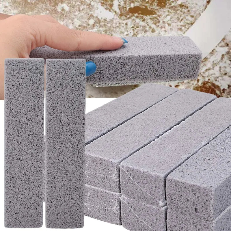 10/1Pcs Pumice Stone Cleaning Stick Powerfully Cleans Seat Toilet Limescale Rust Stain Dirt Removal Brush Kitchen Sink Washing