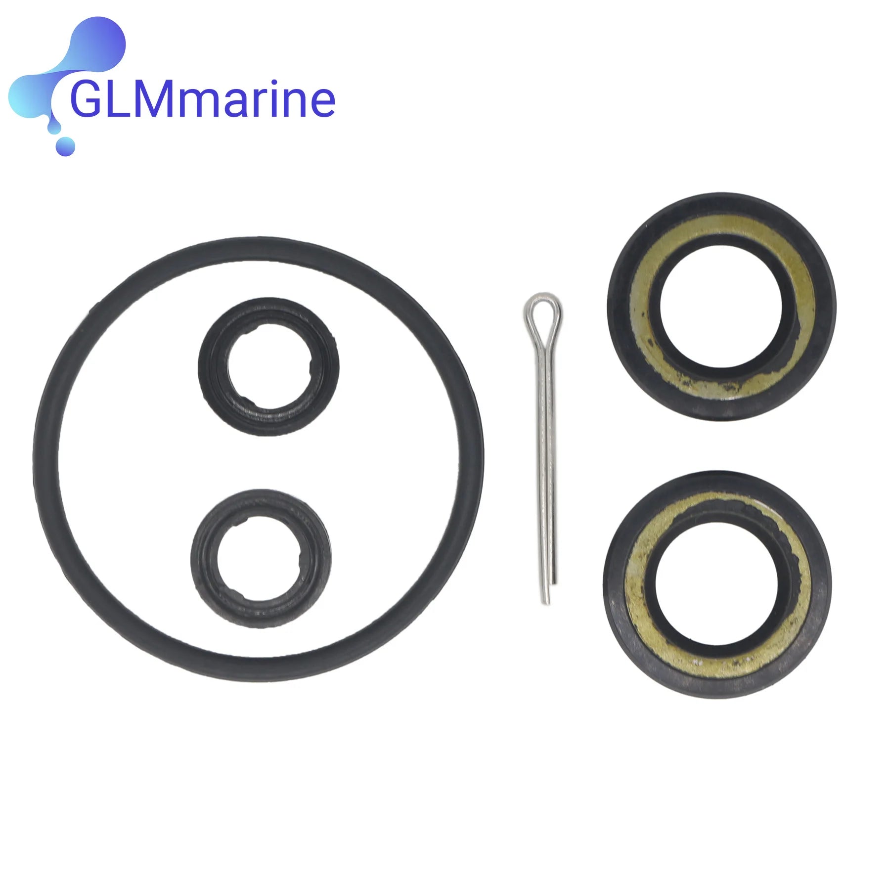 Outboard Lower Unit Seal Kit W/ Oil Seal 09282-16003 Compatible with Suzuki Marine DT 8 9.9 HP Motors Parts Replaces 09280-52004