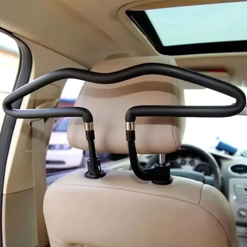 450*250mm Universal Soft Car Coat Hangers Back Seat Headrest Coat Clothes Hanger Jackets Suits Holder Rack Auto Supplies