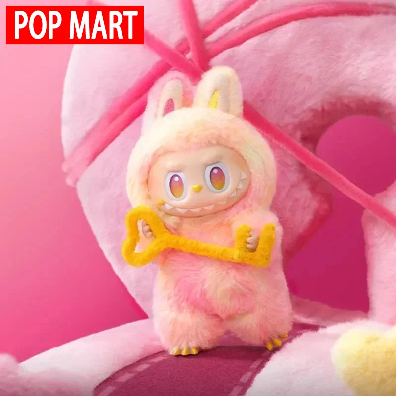 100% Genuine Labubu Doll,  Mystery Box - Macaron Color, It's the Perfect Gift for Family Friends and Lovers.
