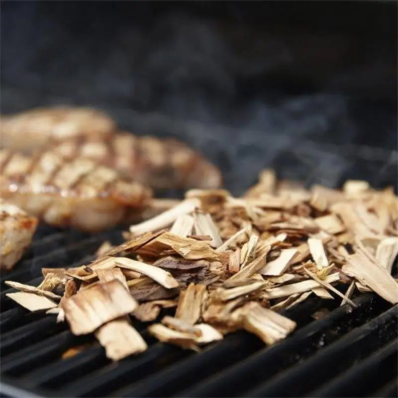 125g-500g Barbecue Wood Chips BBQ Wood Sawdust For Smoke Generator Smoking Pellet Wooden BBQ Grilling Chunks Cocktail Smoking